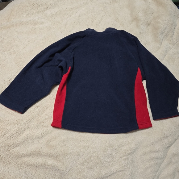 NFL Houston Texans Football Fleece Pullover Jacket Quarter Zip Top, Kids M - Picture 4 of 7